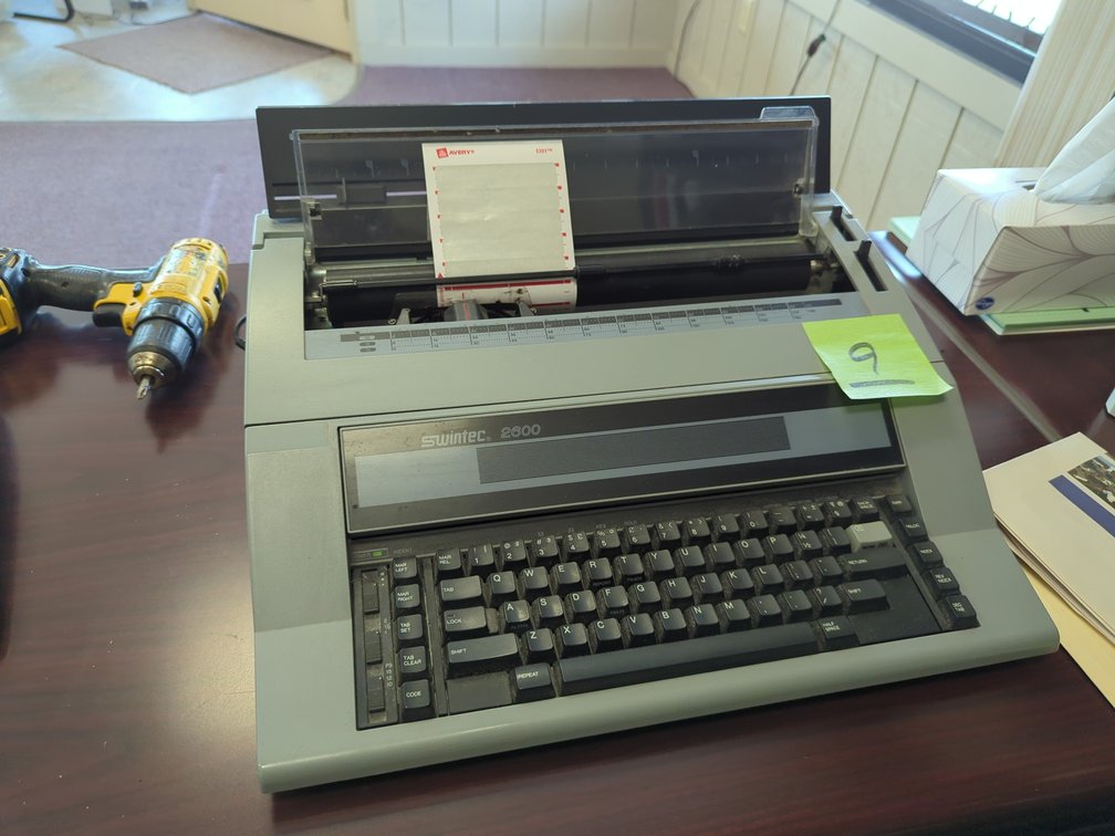 Swintec 2600 Typewriter 
