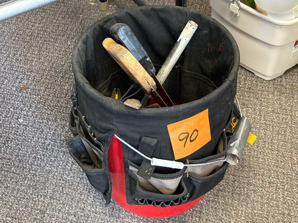Tool Bucket with Contents