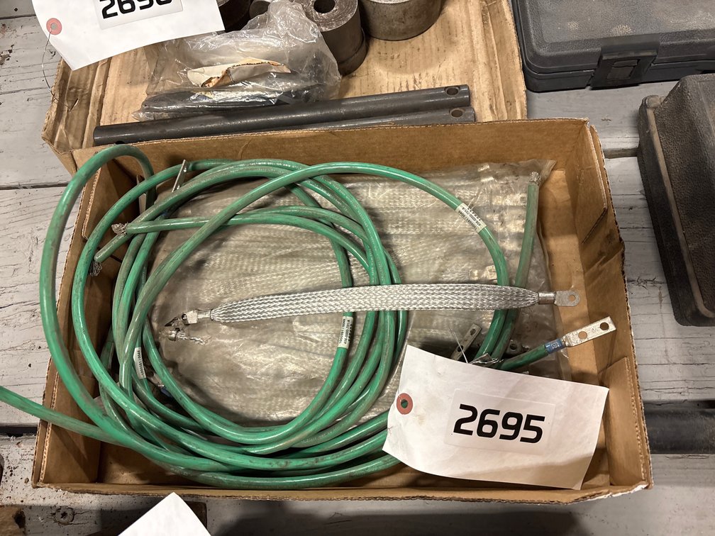 Earthing cables and metal ground straps