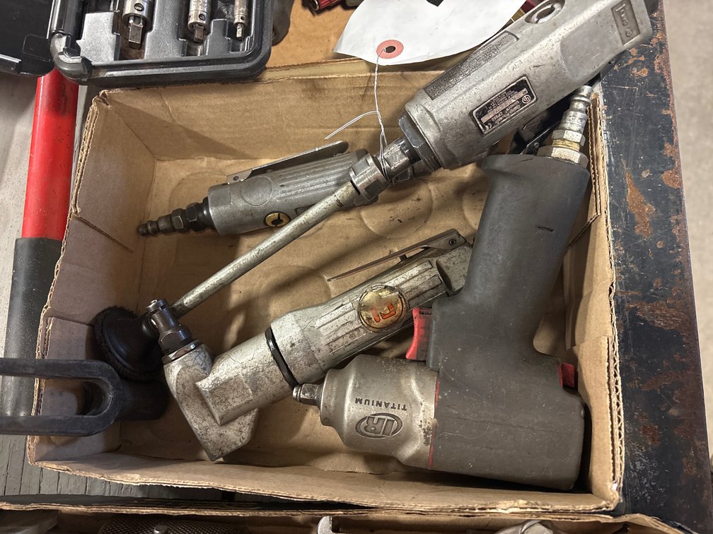 Pneumatic die grinders and impact