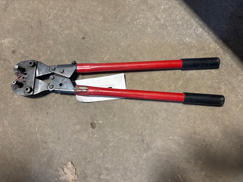 Heavy Duty Cable Crimping tool