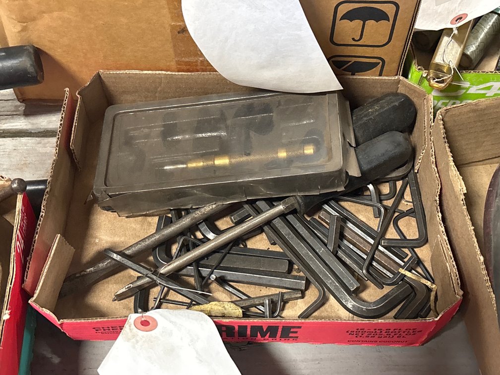 Window punch, hex wrenches