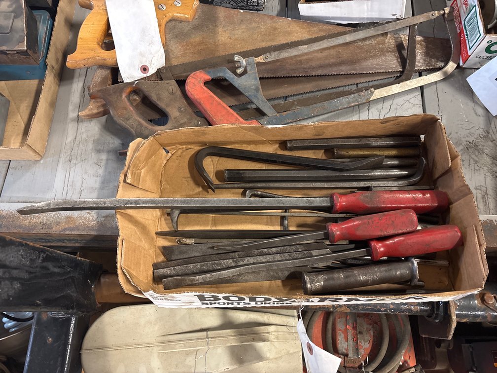 Pry Bars, Punches and Files