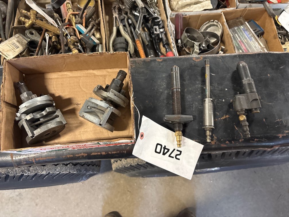 Engine cylinder edge reamers, diesel injector removal tools