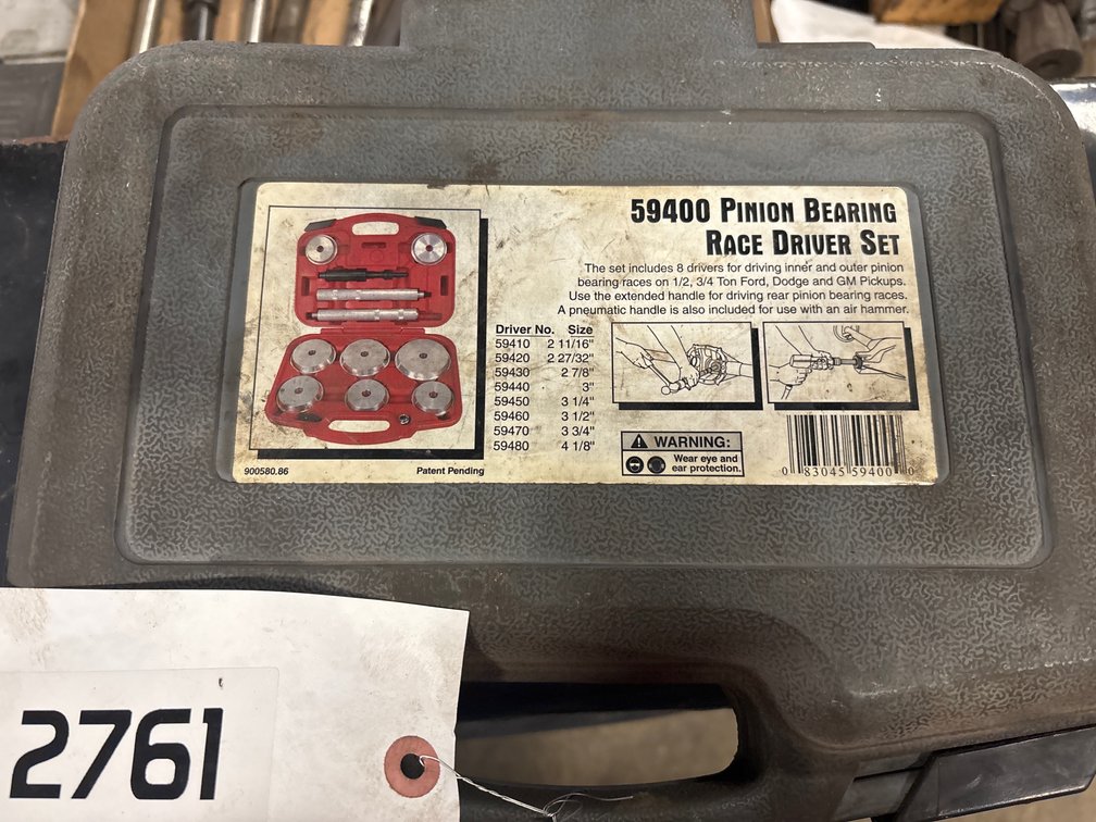 Pinion Bearing Race Driver Set