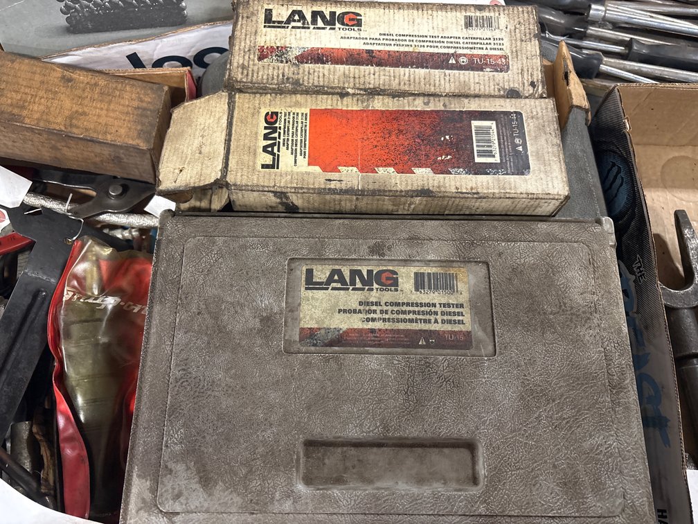 Lang Diesel Compression Tester and Adpators