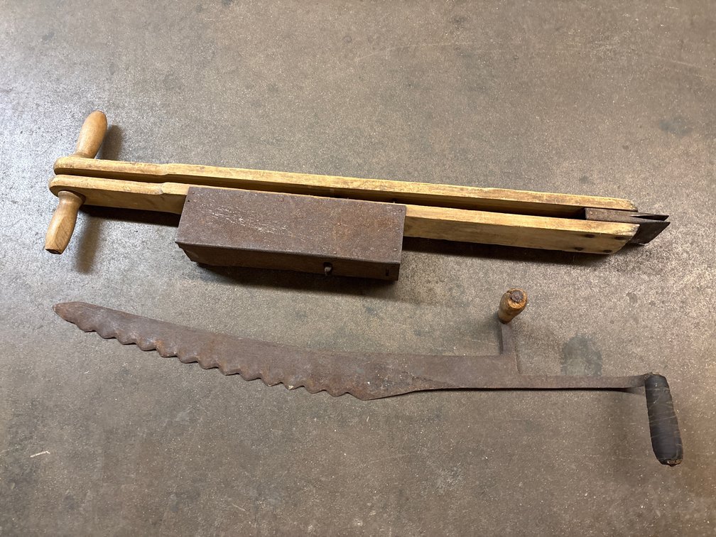 Vtg Marsh Knife and Planter