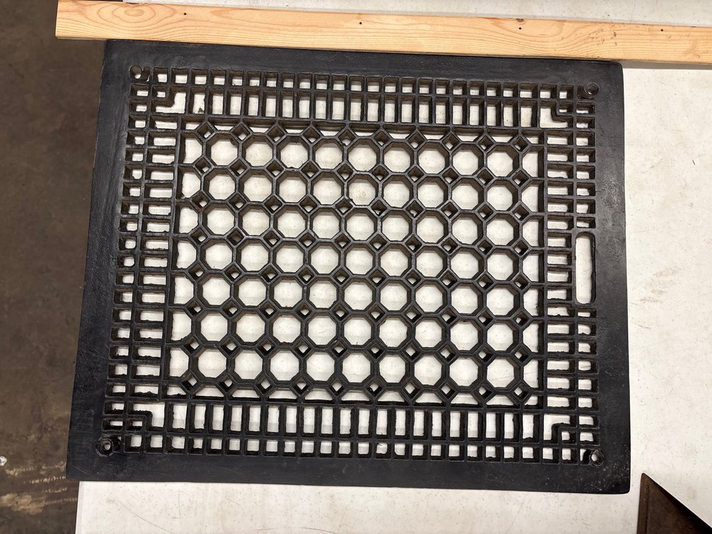 Cast Metal Floor Grate