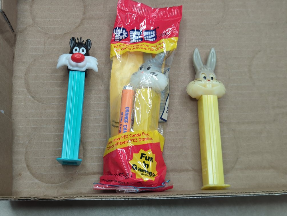 (3) Looney Tunes Pez Dispensers