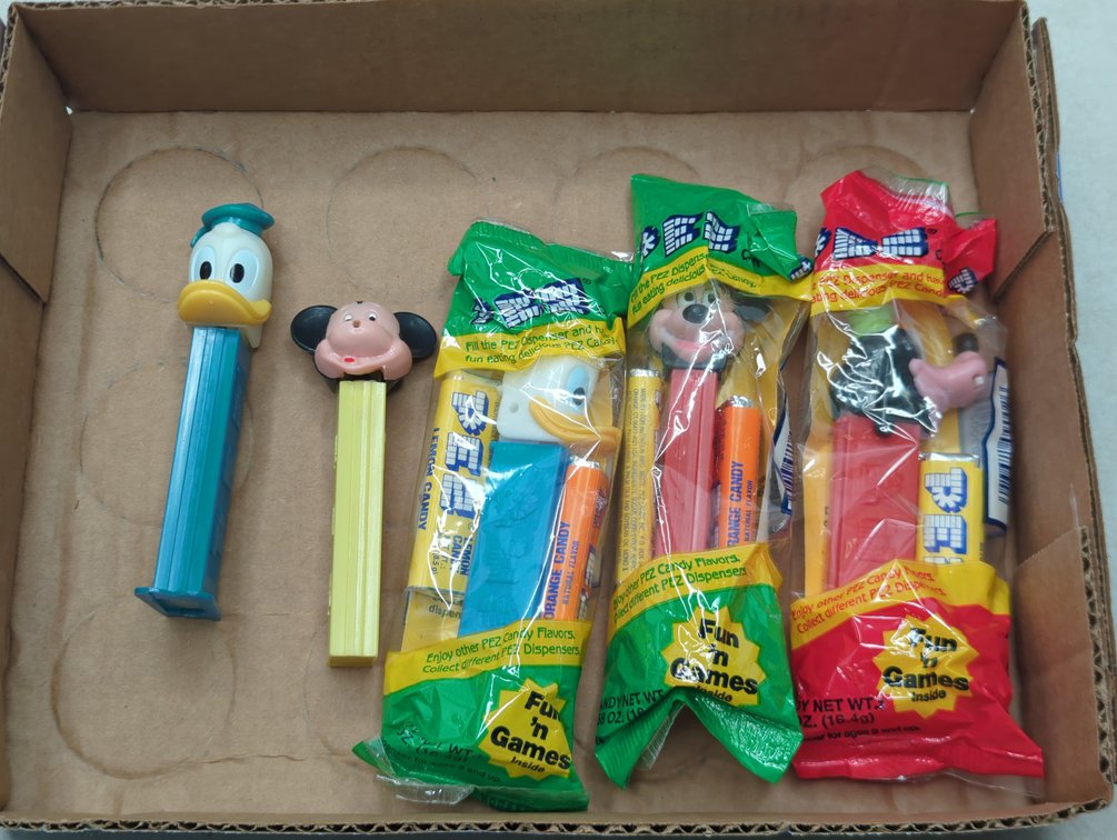 (5) Disney Pez Dispensers
