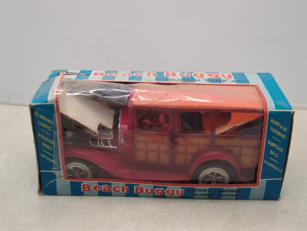 Beach Buggy Battery Powered Bump Action Car