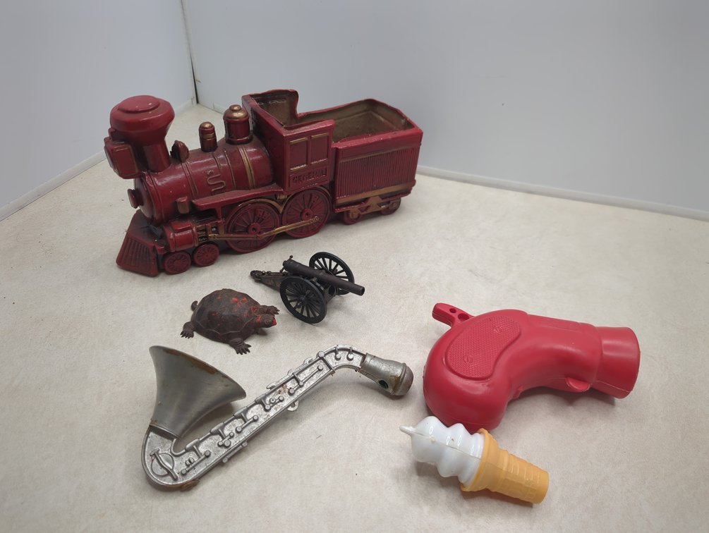 Ping Pong Ball Pistol; Polyceramics Train