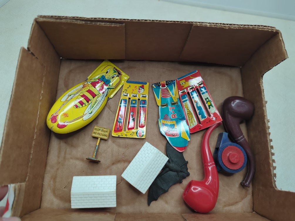 Noisemakers, Plastic Pipes, Whistles and more