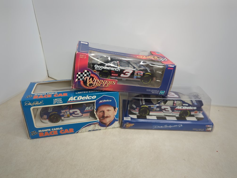 (3) Dale Earnhardt Diecast