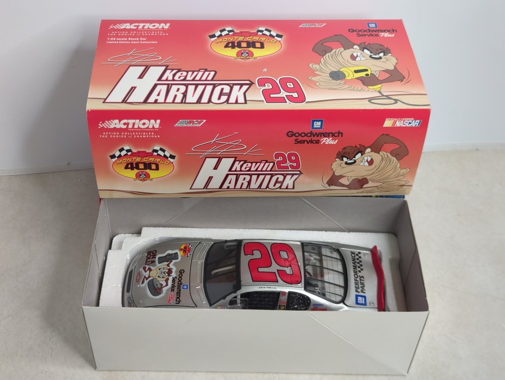 (2) Kevin Harvick Looney Tunes Diecast