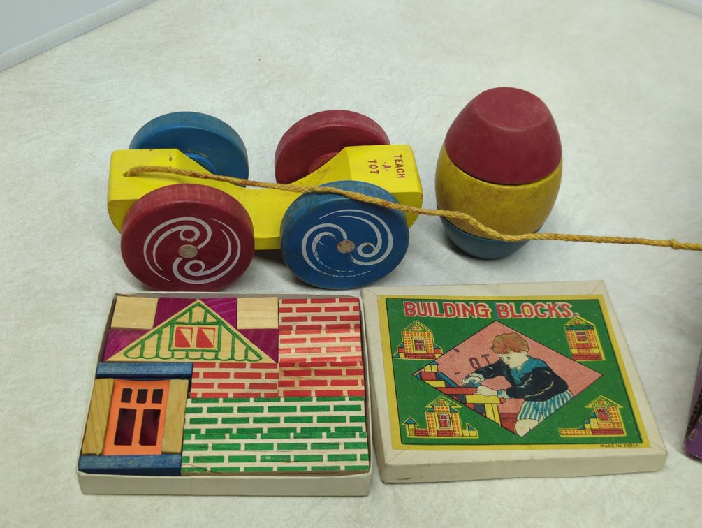 Box Lot: Wooden Toys