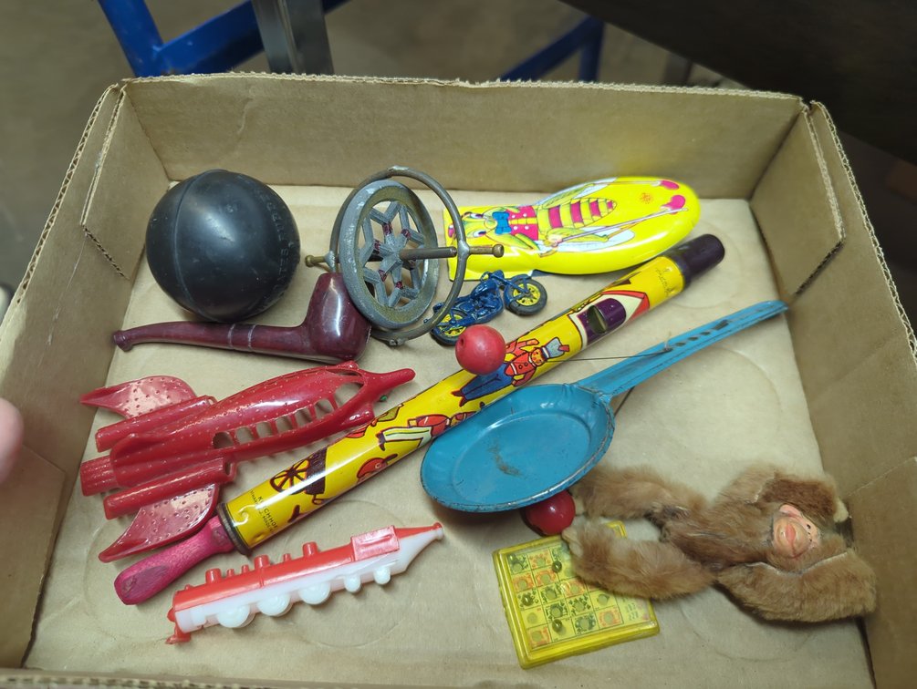 Noisemakers, Whistles and more