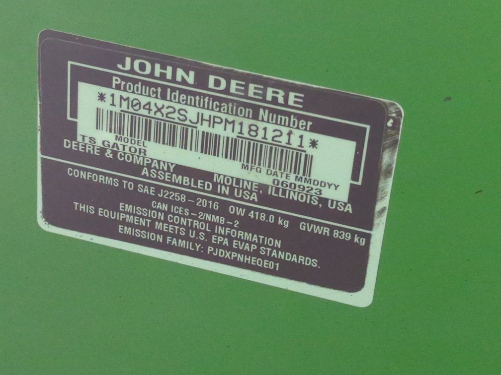 Image for 2023 John Deere TS Gator 4x2