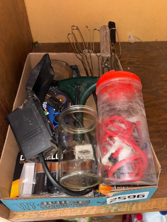 D batteries, marshmallow roasters, timer