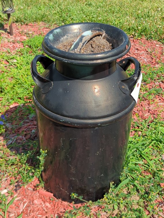 Painted Milk Can