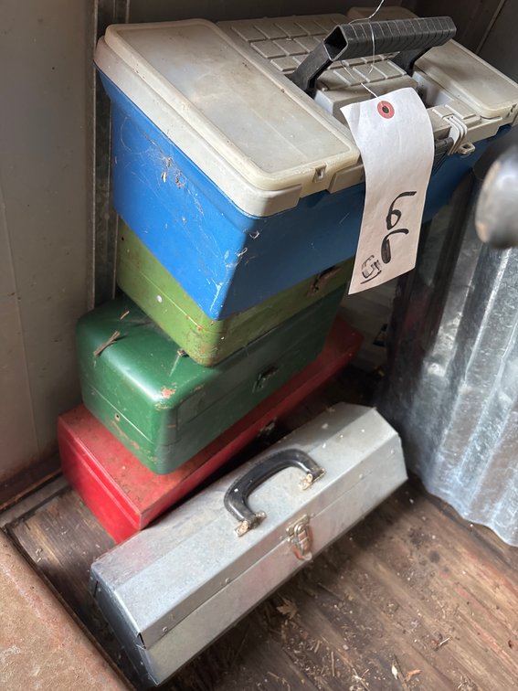 Tacklebox and toolboxes