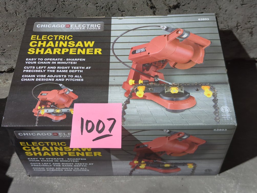 Chicago Electric Chainsaw Sharpener