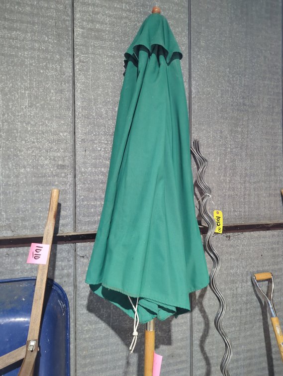 Green Patio Umbrella