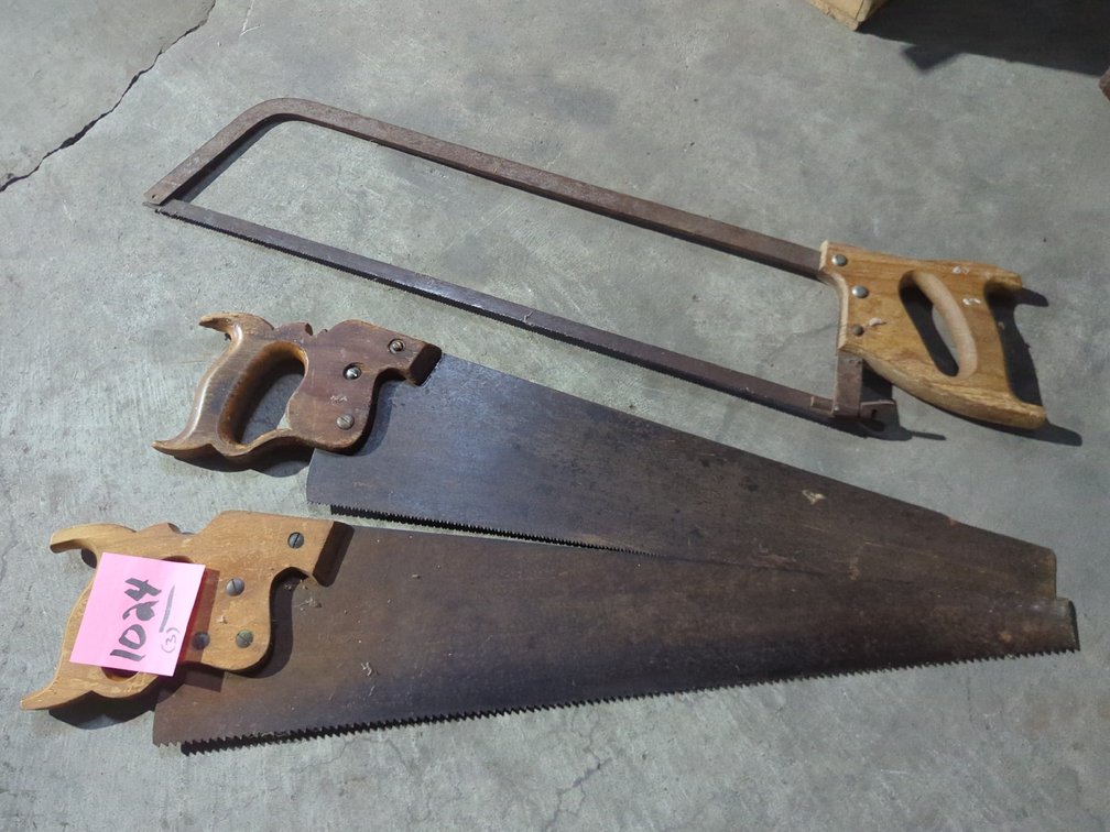 (3) Hand Saws