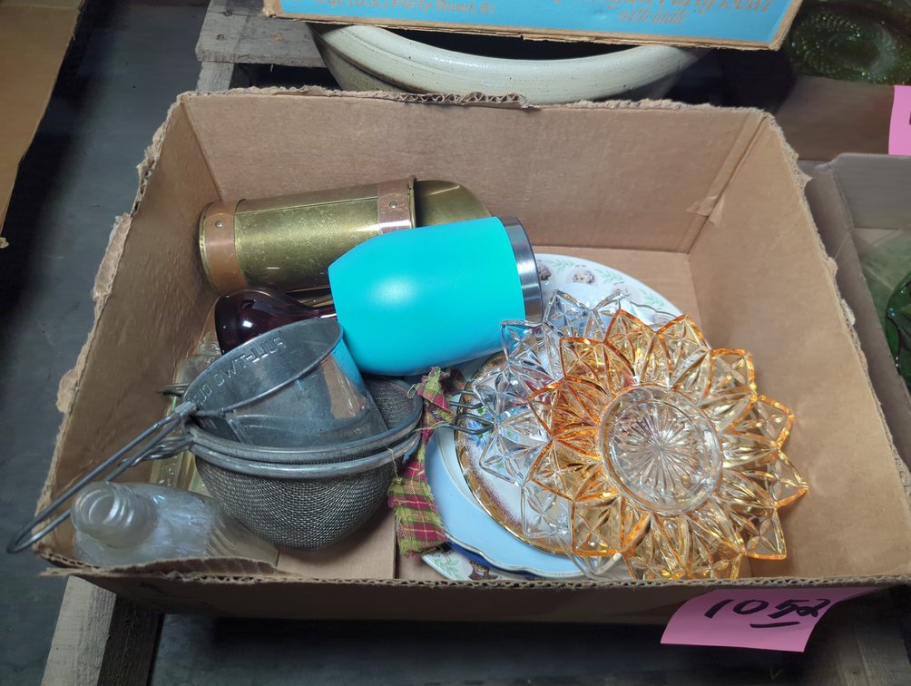 Glassware; Plates; and more