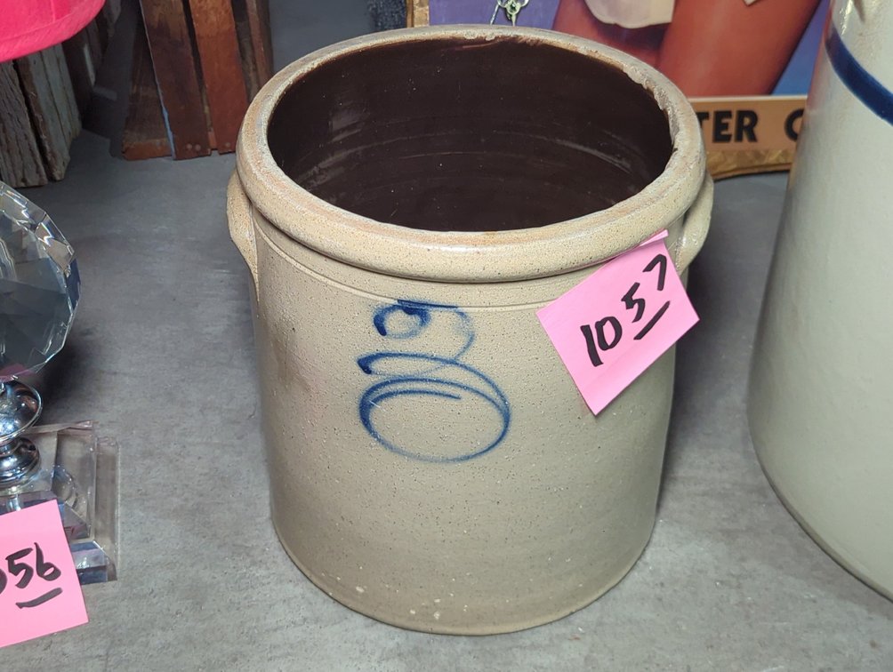 3 Gallon Crock; Red Wing Book
