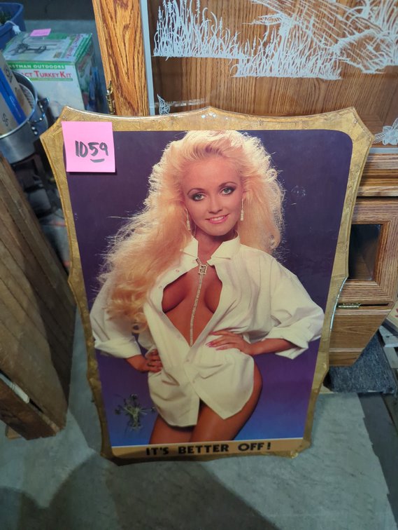 "It's Better Off!" Pin-Up Clock