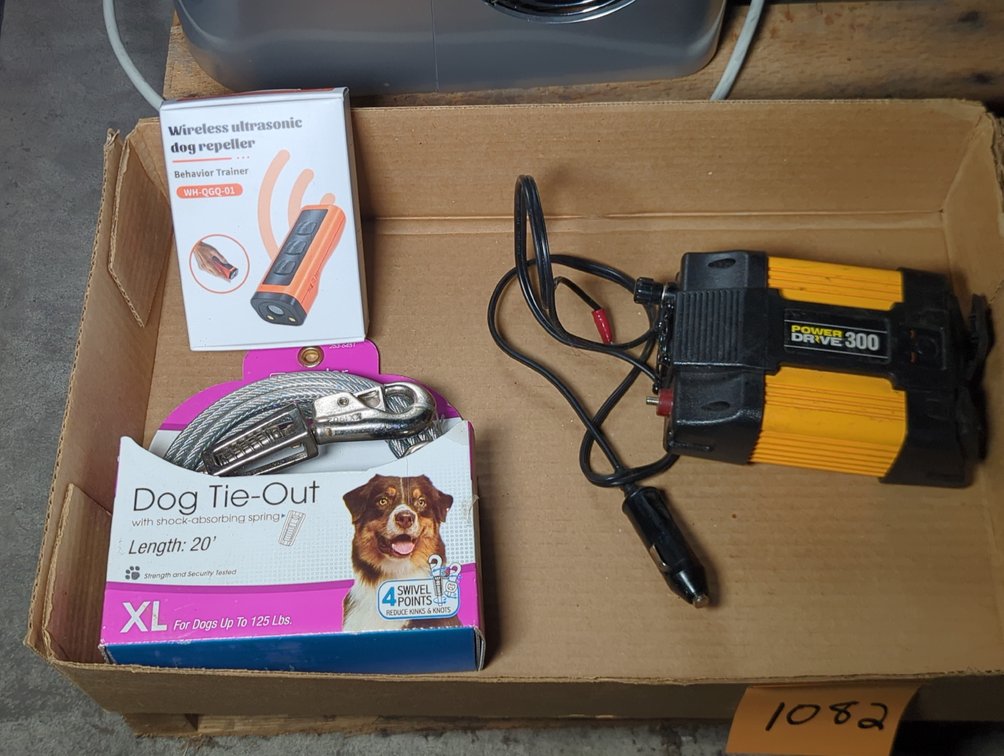 Power Drive 300 Inverter; Dog Tie Out & Repeller