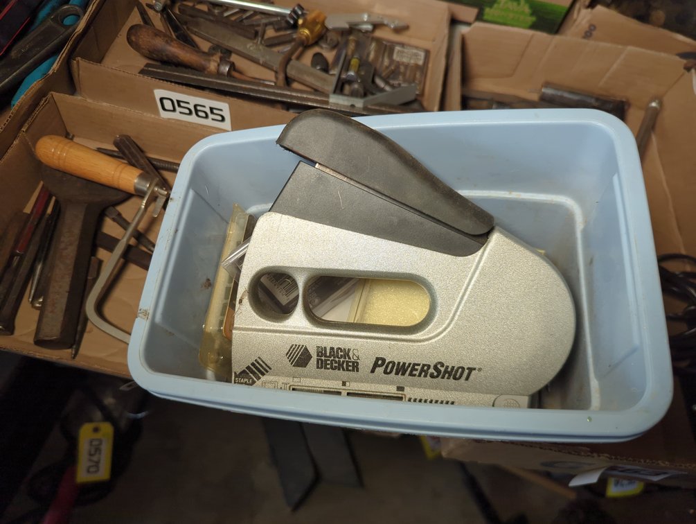 Black & Decker PowerShot Stapler and Staples