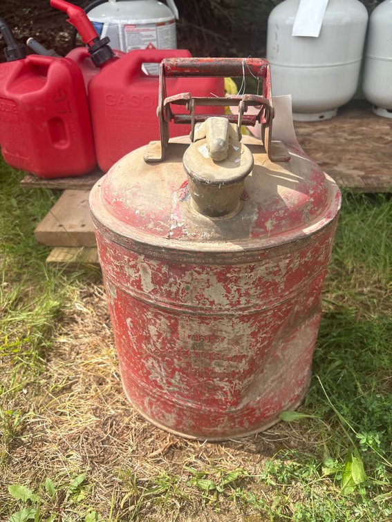ProtectoSeal Co metal gas can 5 gallon