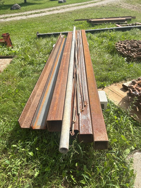 Steel, square, angle, Channel
