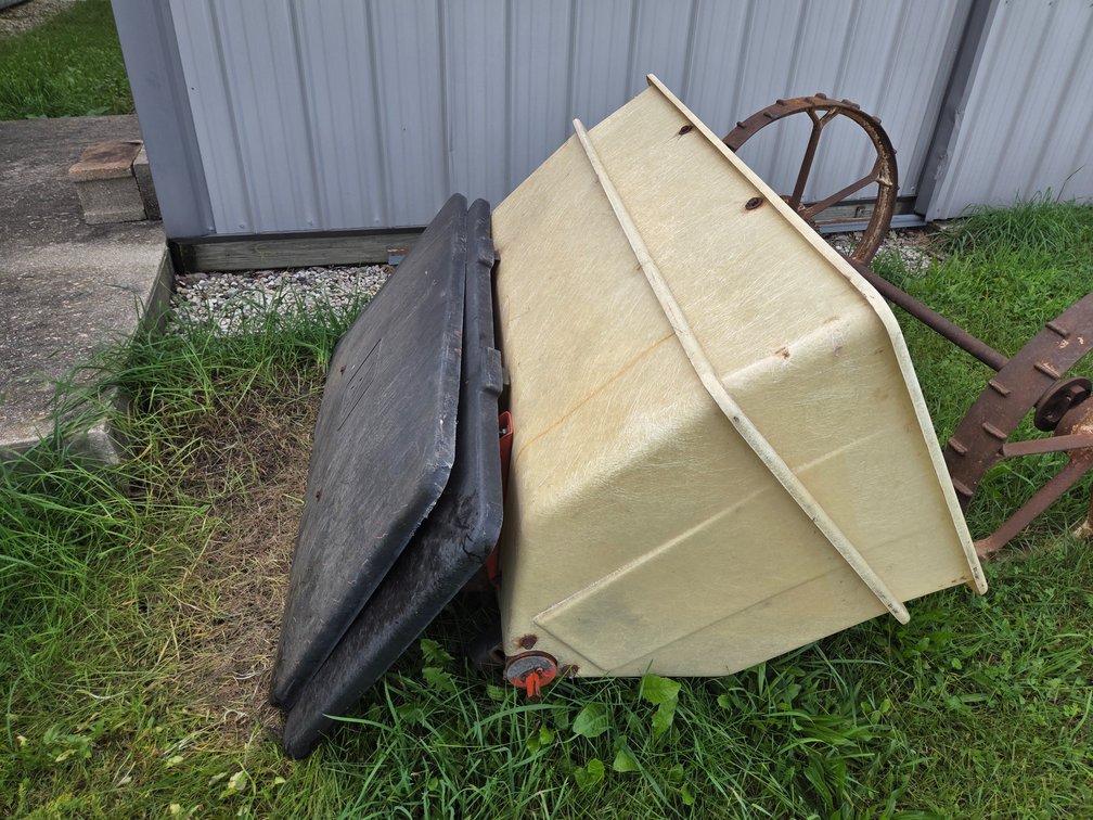 (2) Allis Chalmers Fertilizer Bins for Planter