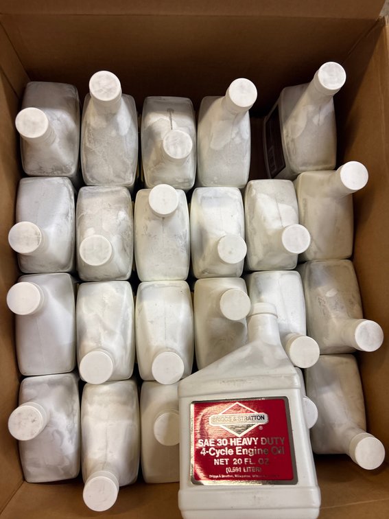 (48) 20 oz bottles of SAE 30 Heavy Duty Engine Oil
