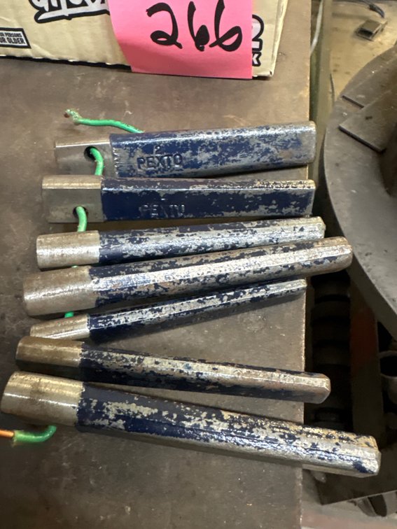 * Pexto sheet metal forming stakes
