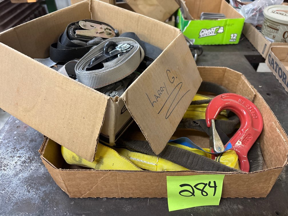 (2) Boxes Straps