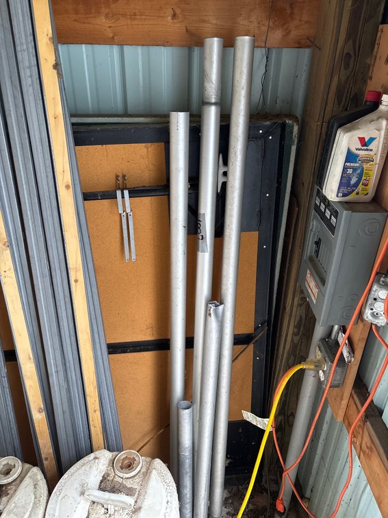 (4) 2” Aluminum Tent? Poles