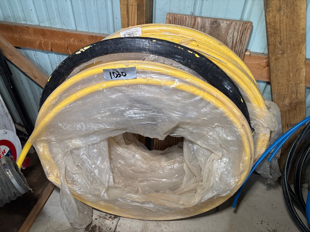 (4) Remnant Rolls of Driscoplex 1” Tubing