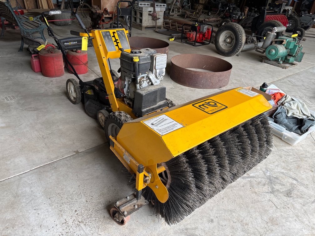 M-B 36” Tough Brush Power Broom