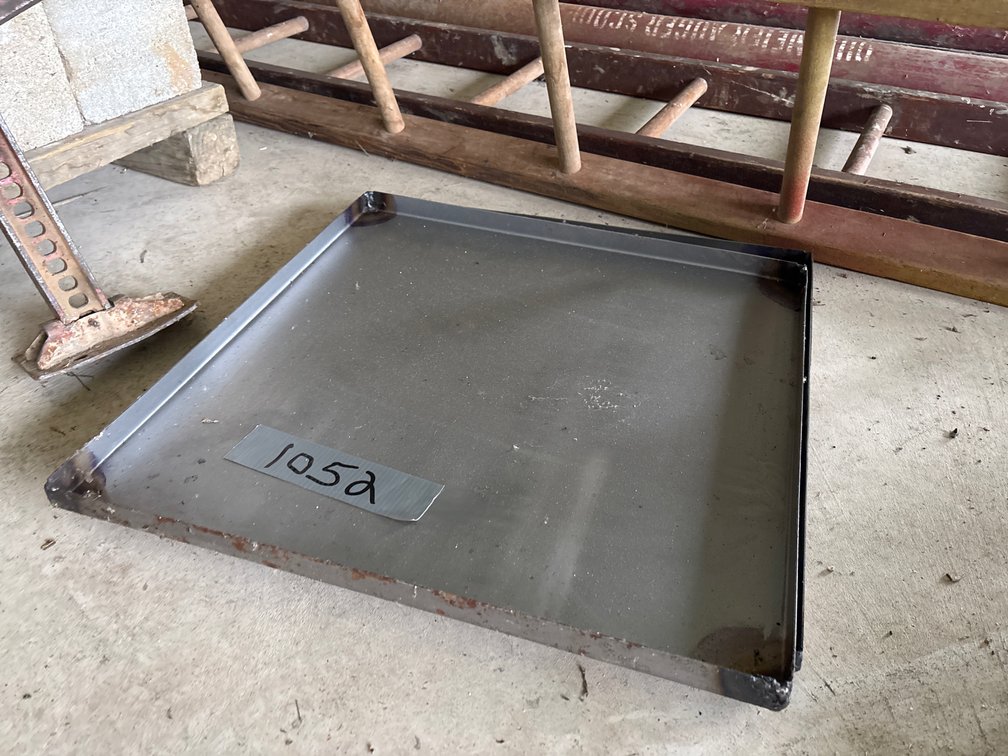 (2) Homemade Oil Drip Catch Trays