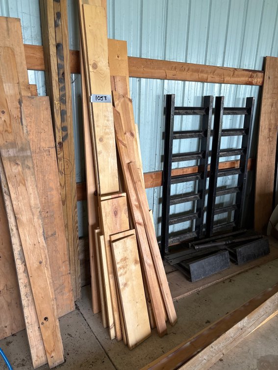 Assorted 3/4” Lumber Pile