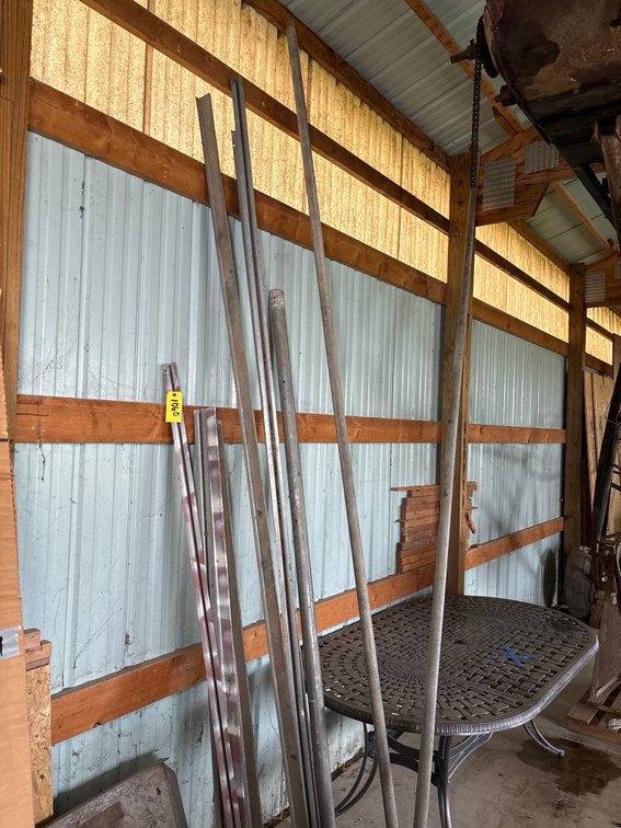 Galvanized Metal & Pipe Lot