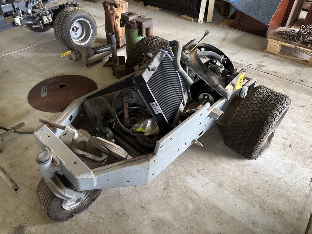3 Wheel Mower Frame