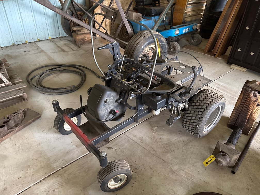 Zero Turn Mower Frame