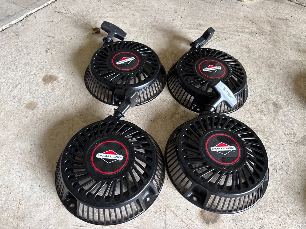 (4) New Briggs & Stratton Recoil Starters