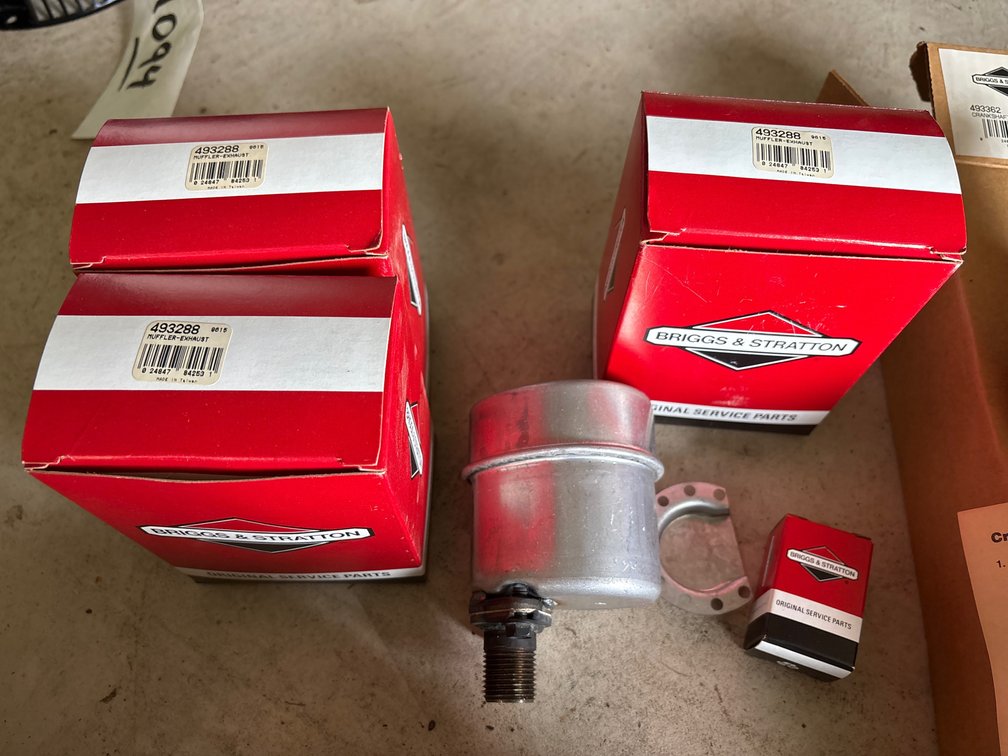 (3) New Briggs & Stratton Mufflers