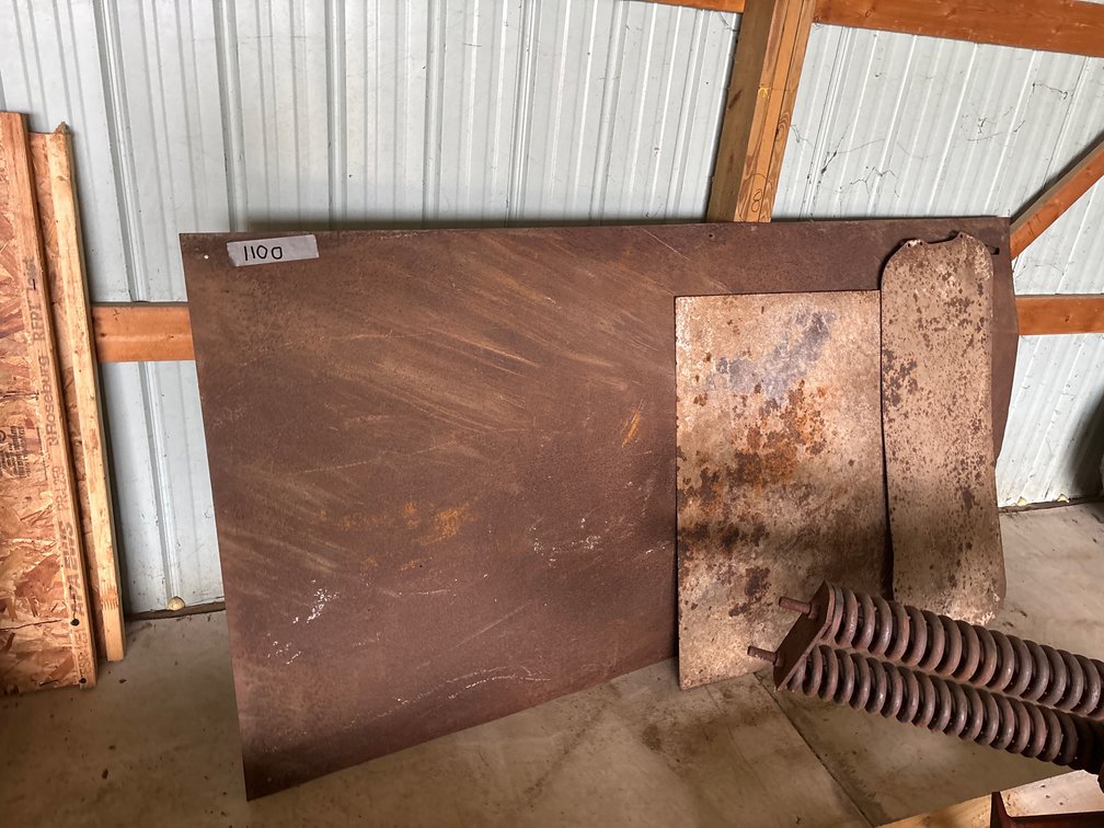 8ft x 4ft Metal Sheet Stoneboat?